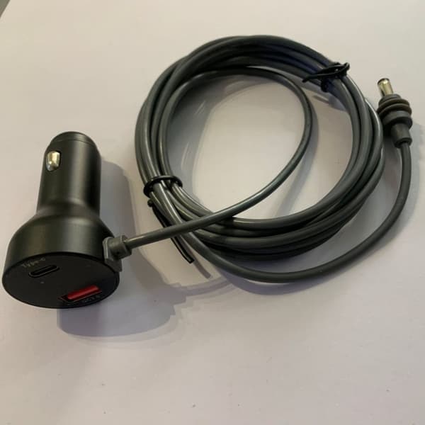 INF TR-69R Bil Cigaret Tænder Adapter med Digital Display