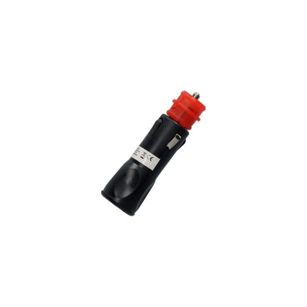 Cigarettändaruttag - CARPONIT - 8Ah - 6/24 V - Svart och röd - Universal