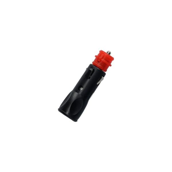 Cigarettändaruttag - CARPONIT - 8Ah - 6/24 V - Svart och röd - Universal