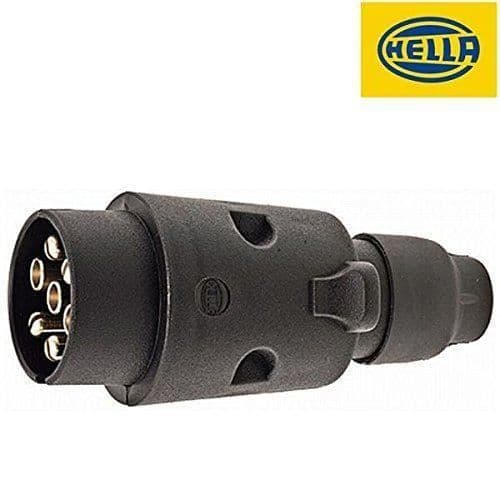 Prise - Hella - 8JA 001 930-041 - Svart - Bil - Icke universell