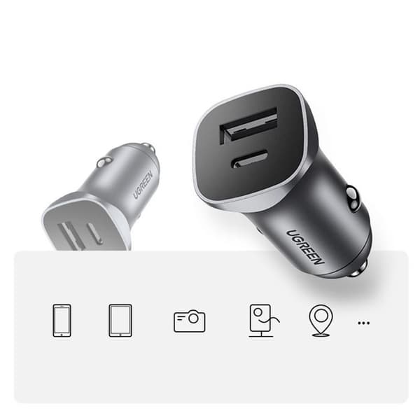 Tändare - uGreen - USB-C 20W - Snabbladdning - Universell - 4A