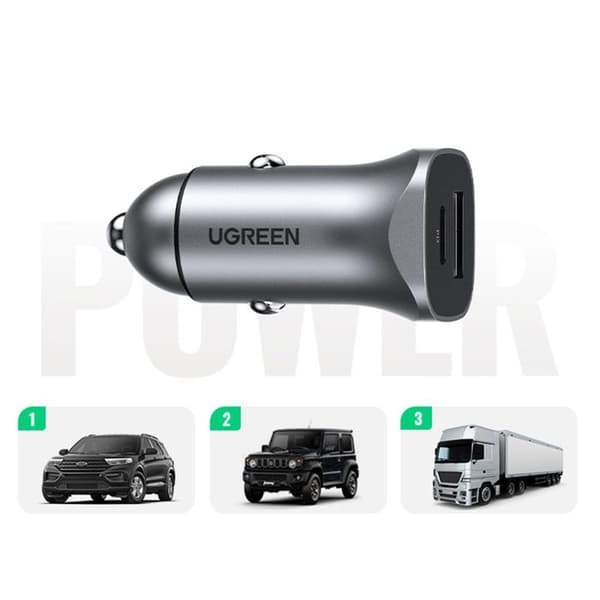 Tändare - uGreen - USB-C 20W - Snabbladdning - Universell - 4A