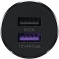 Miniatyrbild 3 av 3: Billaddare - Huawei - CP37 - 2 USB-portar - USB-C-kabel ingår - Snabbladdning 20 min