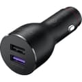 Miniatyrbild 2 av 3: Billaddare - Huawei - CP37 - 2 USB-portar - USB-C-kabel ingår - Snabbladdning 20 min