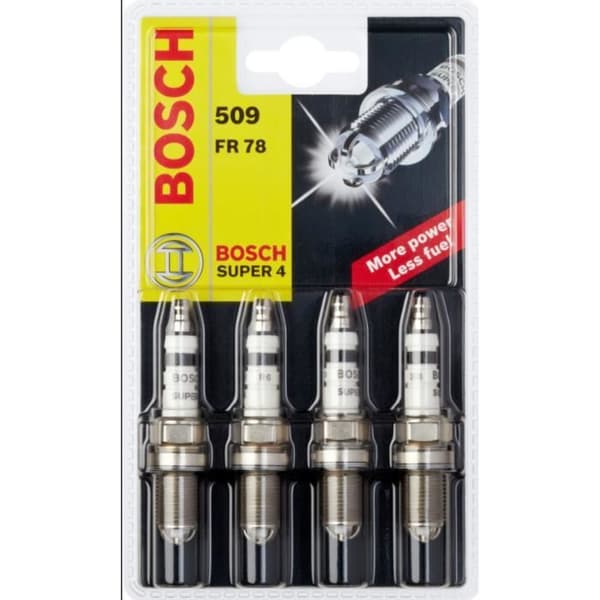Bosch 509 super 4 FR78 AUTO BIL BIL TÄNDKOPP NY CSK MOTORMOTOR