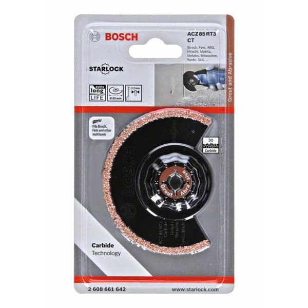 Bosch Accessories 2608661642 ACZ 85 RT HM Segmentsågklinga 85 mm 1 st