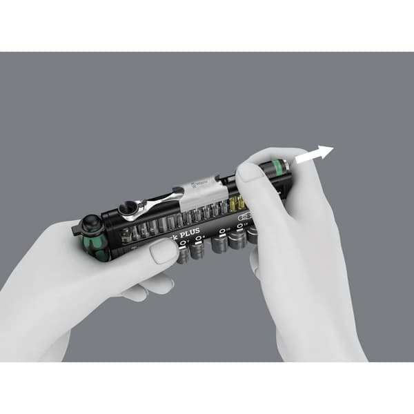 Wera Tool-Check Plus 05056490001 Bit-Set 39 delar Spår, Stjärnspår Phillips, Stjärnspår Pozidriv, Inner-sexkantig, Inne