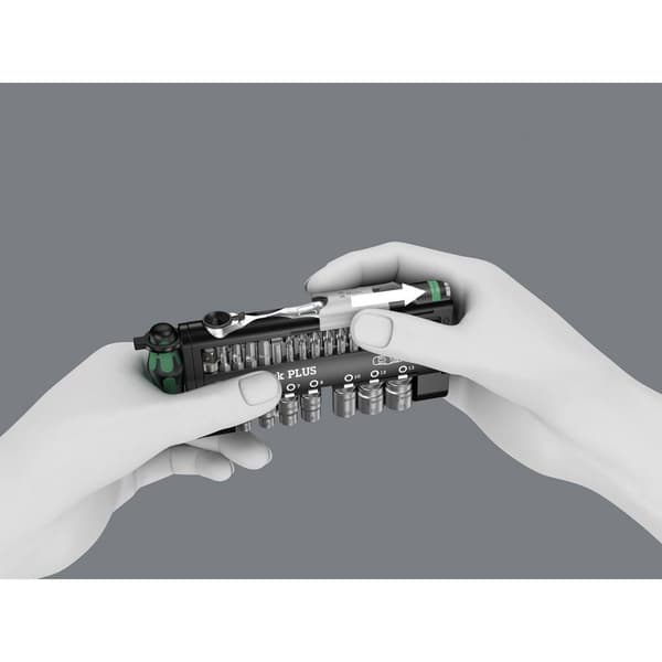 Wera Tool-Check Plus 05056490001 Bit-Set 39 delar Spår, Stjärnspår Phillips, Stjärnspår Pozidriv, Inner-sexkantig, Inne