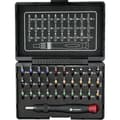 Miniatyrbild 1 av 4: TOOLCRAFT 809204 Bit-Set 31 delar Spår, Stjärnspår Phillips, Stjärnspår Pozidriv, Inner-sexkantig, T-Profil