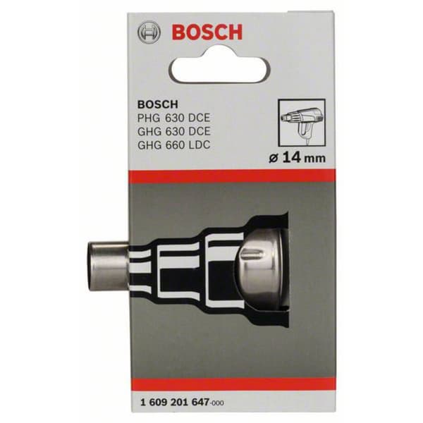 Bosch Accessories 1609201647 Reduceringsmunstycke för Bosch varmluftspistoler, 14 mm Diameter 14 mm