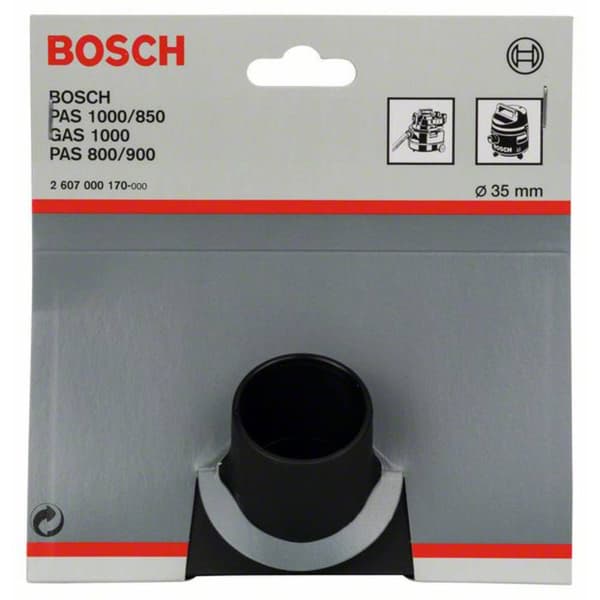 Bosch Accessories 2607000170 Grovsmutsmunstycke för Bosch-dammsugare, 35 mm Diameter 35 mm