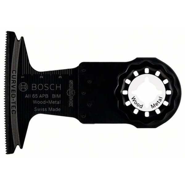 Bosch Accessories 2608661781 AIZ 65 BB Bimetall Instickssågblad 65 mm 1 st