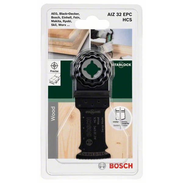 Bosch Accessories 2609256947 AIZ 32 EC HCS Instickssågblad 32 mm 1 st