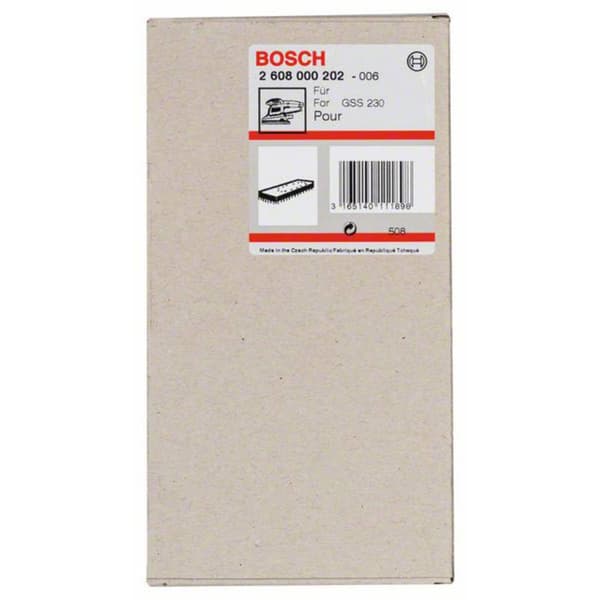 Bosch Accessories 2608000202 Slipplatta - 185 x 93 mm