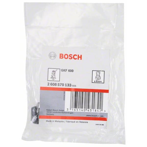 Bosch Accessories 2608570133 Spännchuck för Bosch-kantfräs GKF 600 Professional, diameter: 6 mm Diameter 6 mm