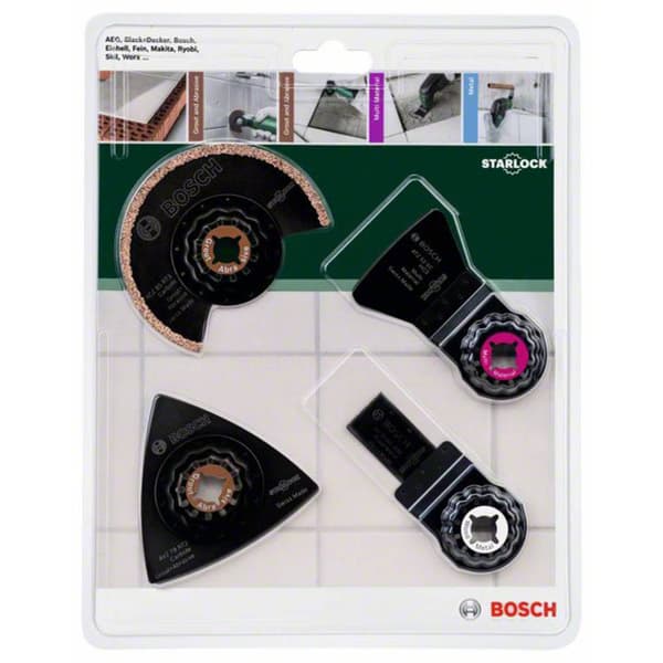 Bosch Accessories 2609256978 Multiverktyg Value Pack 4 delar 1 st