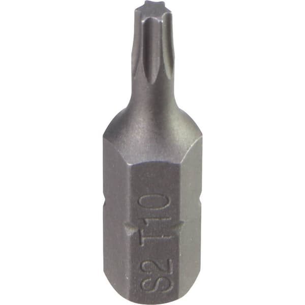 50 st T 10 Sexkants-bit TOOLCRAFT S2-Stål
