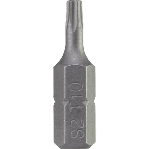 50 st T 10 Sexkants-bit TOOLCRAFT S2-Stål