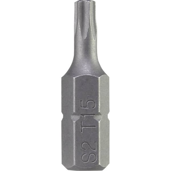 50 st T 15 Sexkants-bit TOOLCRAFT S2-Stål