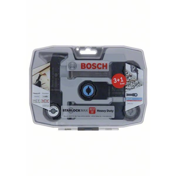 Bosch Accessories 2608664132 Best of Heavy Duty Insticksågbladsats Value Pack 4 delar 1 st