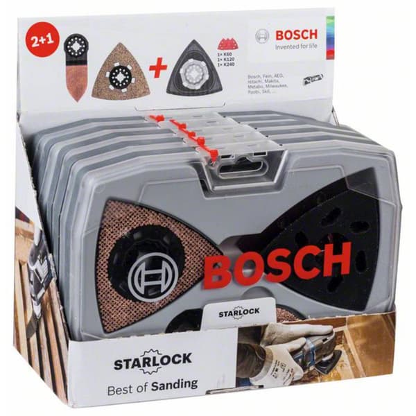Bosch Accessories 2608664133 Best of Sanding Insticksågbladsats Value Pack 6 delar 1 set