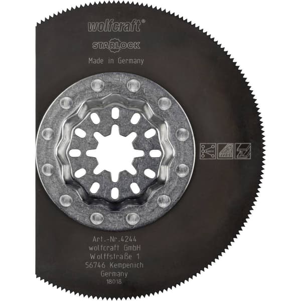 Wolfcraft 4244000 Segmentsågklinga 85 mm 1 st