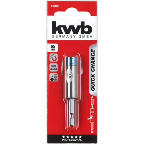 kwb 100400 QUICK CHANGE automatisk snabbutbytesbithållare