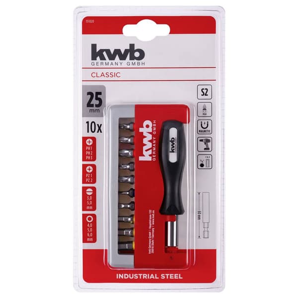 kwb 151020 Bit-Set 12 delar