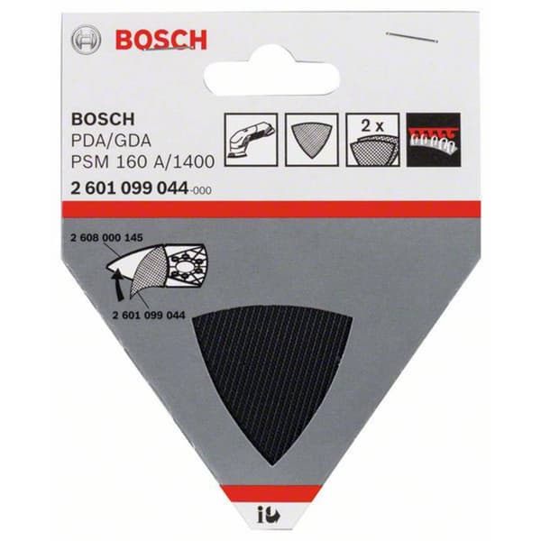 Bosch Accessories 2601099044 Reservkardborrfäste för lamellsliptillsats, 2-pack