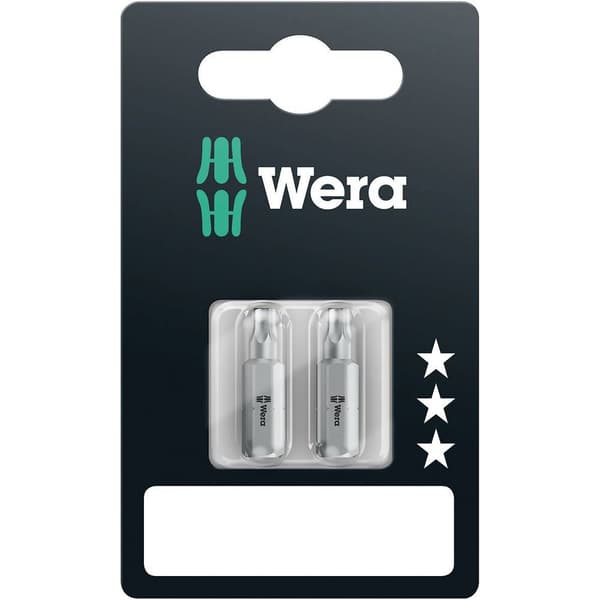Wera 867/1 Z SB SiS 05073376001 Torx-Bit T 25, T 30, T 40 Verktygsstål legerad, seg D 6.3 3 st