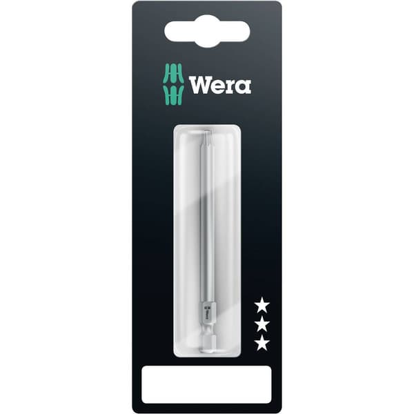 Wera 867/4 Z 89mm SB SiS 05073527001 Torx-Bit T 15 Verktygsstål legerad, seg F 6.3 1 st