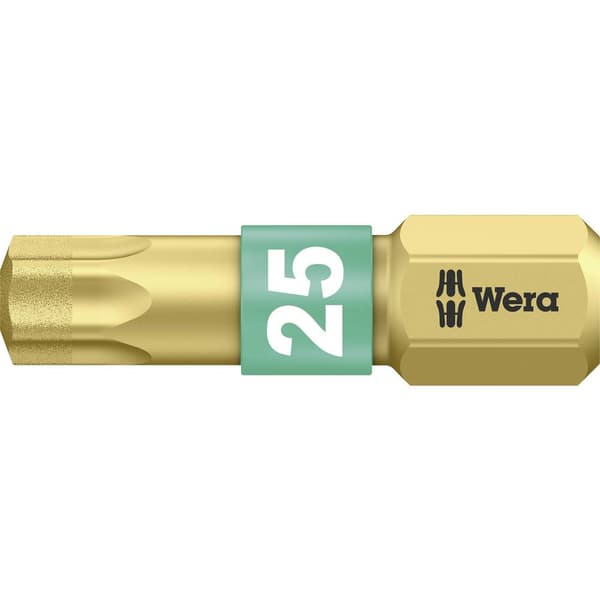Wera 867/1 BDC TX25X25 05 066106 001 Torx-Bit T 25 Verktygsstål legerad, diamant-belagd D 6.3 1 st