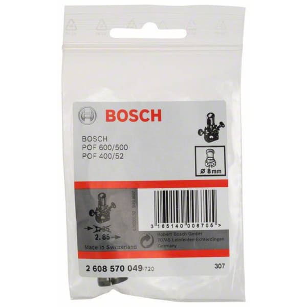 Bosch Accessories 2608570049 Spännchuck utan spännmutter 8 mm, passar till GGS 27, GGS 27 C Diameter 8 mm