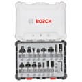 Miniatyrbild 1 av 4: Bosch Accessories 2607017471 Fräs-set, 6-mm-skaft, 15-delars N/A