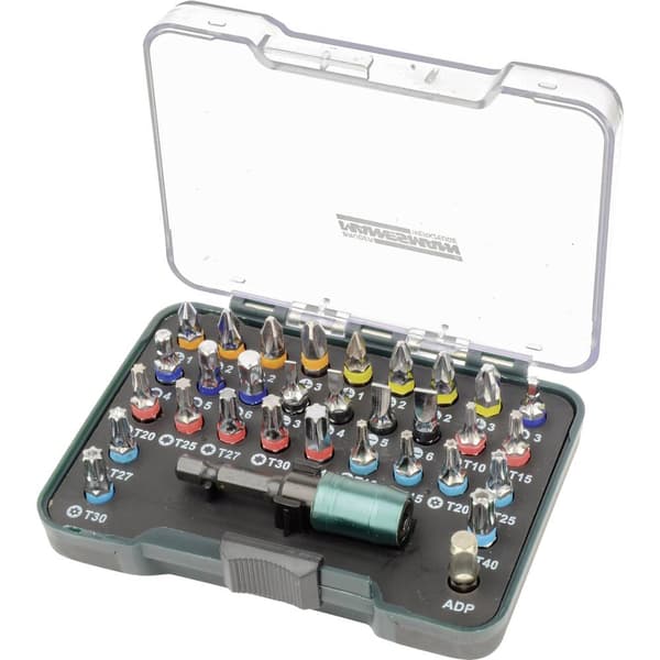 Brüder Mannesmann M29710 Bit-Set 32 delar