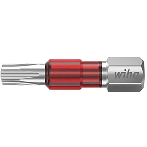 Wiha 42113 Torx-Bit T 30 Molybdän- Vanadium- stål härdad 5 st