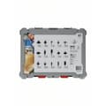 Miniatyrbild 4 av 4: Bosch Accessories 2607017472 Fräs-set, 8-mm-skaft, 15-delars N/A