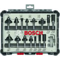 Miniatyrbild 2 av 4: Bosch Accessories 2607017472 Fräs-set, 8-mm-skaft, 15-delars N/A