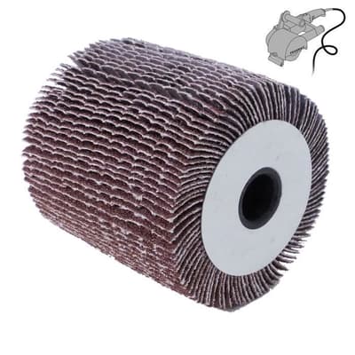 PEUGEOT 2 børster 120 * 100mm med slibende rør - korn40 Energybrush-1500