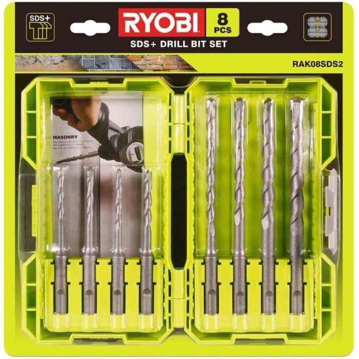 RYOBI stabelbar kasse 8 SDS + bor