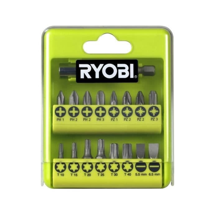 RYOBI Crystal box 17 skruetilbehør