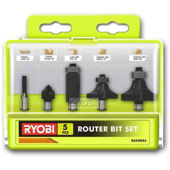 RYOBI Kasse med 5 spraglete jordbær, hale Ø 6 mm