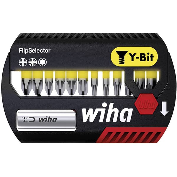 Wiha 41827 Bit-Set 13 delar Stjärnspår Pozidriv, TORX Plus