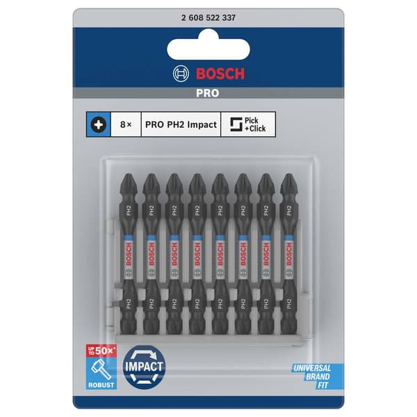 Bosch Accessories 2608522337 Dubbelklinga-set 8 delar