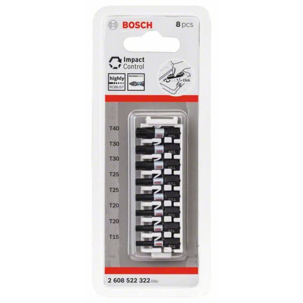 Bosch Accessories 2608522322 2608522322 Sexkants-bit T 15, T 20, T 25, T 30, T 40 1 set