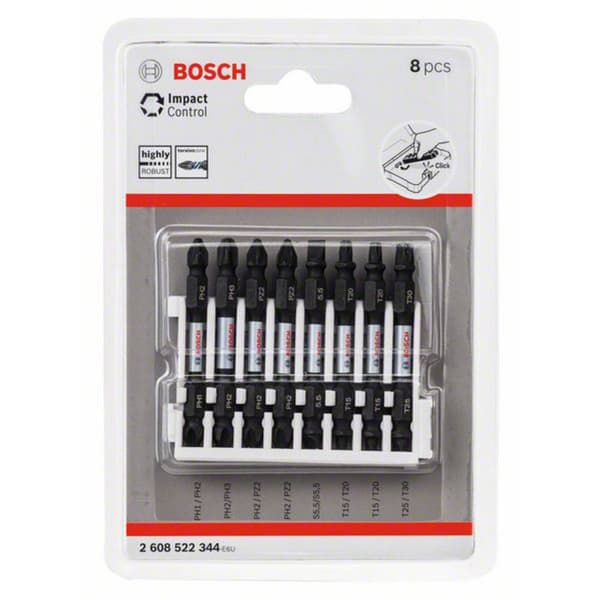 Bosch Accessories 2608522344 Dubbelklinga-set 8 delar