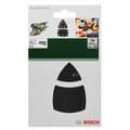 Miniatyrbild 2 av 3: Bosch Accessories 2609256D20 Slipplatta för PSM 200 AE, 2-delars, triangulär, SDS, 102 x 92 mm, kardborre.
