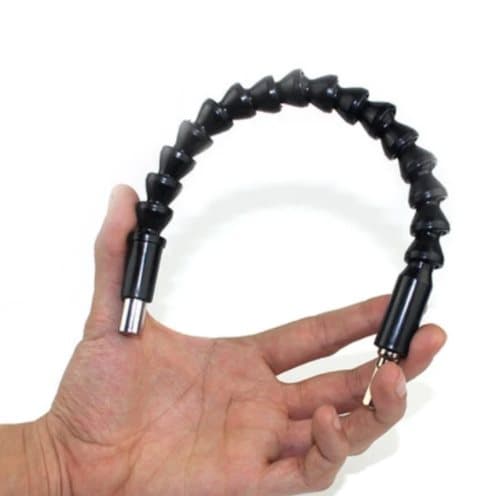 1x Flexibel bitshållare Böjbar förlängning+ 10st Bitssats