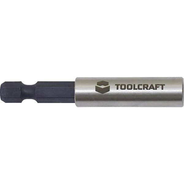 TOOLCRAFT TO-6918741 Bitshållare 6,3 mm (1/4) med magnet 60 mm 1/4