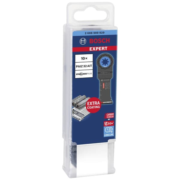 Bosch Accessories 2608900020 EXPERT MetalMax PAIZ 32 AIT Karbid Instickssågblad 10 delar 10 st